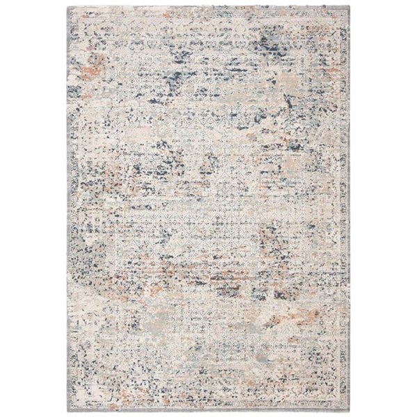 Flowers First 2 ft. 2 in. x 8 ft. Martha Stewart Vintage Runner Power Loomed Rug - Cream & Beige FL1887874